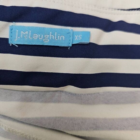 J. McLaughlin Nicola Tiered CATALINA Cloth Skirt Size XS Nylon Stretch - Picture 4 of 5